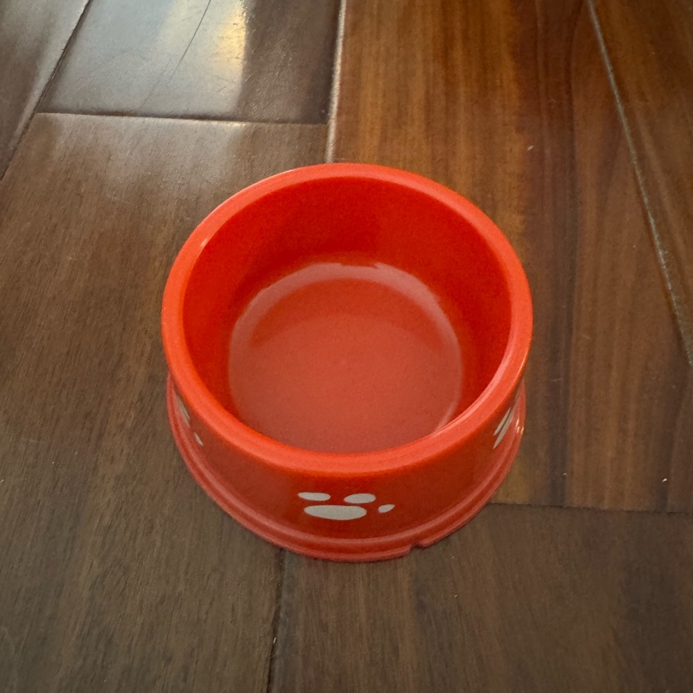Toy dog dish
